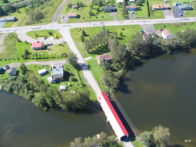L’AnseStJean Covered Bridge La Matapédia
